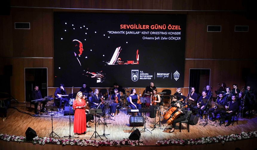 Ankara Büyükşehir Belediyesi'nden Sevgililer Günü Konseri