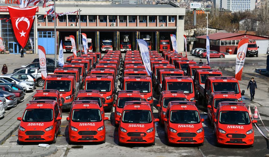 Ankara Büyükşehir Belediyesi Bayramda 49 İtfaiye İstasyonuyla, 7 Gün 24 Saat Teyakkuzda