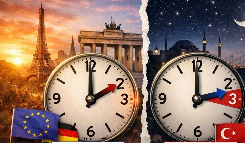 Avrupa Yaz Saatine Geçti, Saat Farkı Değişti