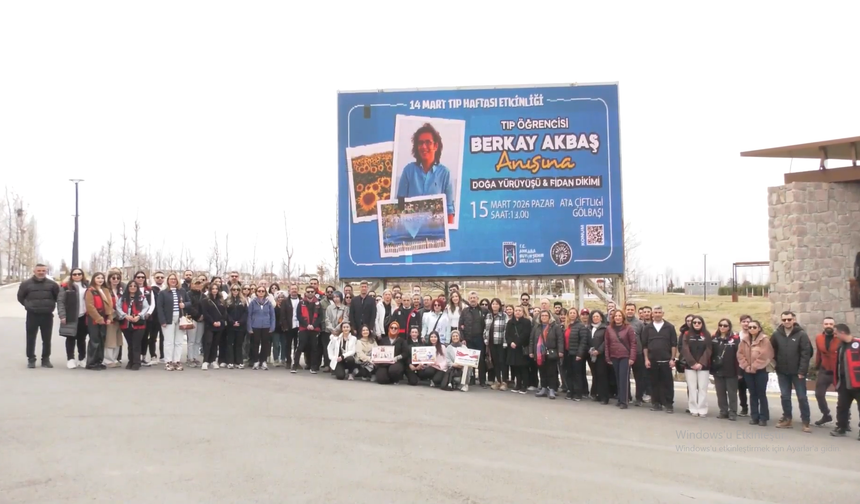 Ankara Büyükşehir Belediyesi Tıp Öğrencisi Berkay'ın Adını  ATA Çiftliği’nde Yaşatacak