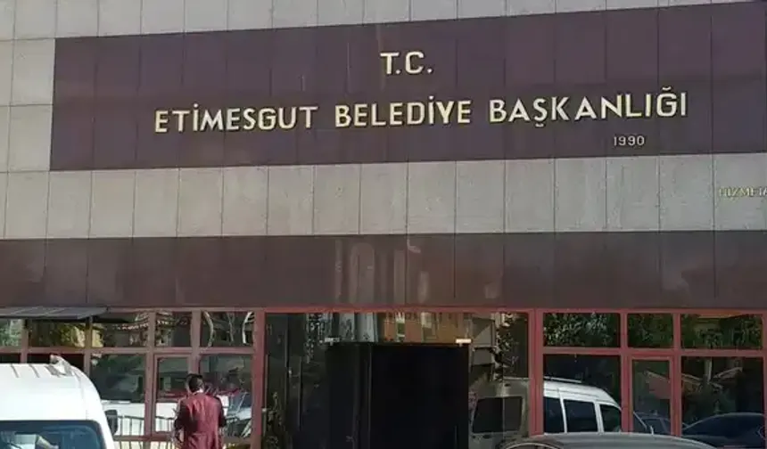 Ankara Etimesgut Belediyesi'ne Operasyon