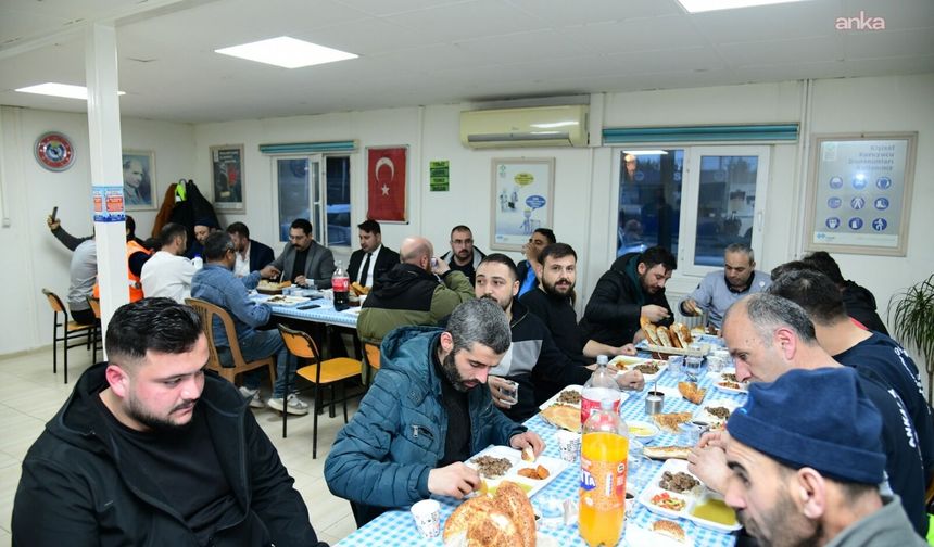 Kahramankazan Belediye Başkanı Çırpanoğlu, ASKİ Personeliyle İftarda Buluştu