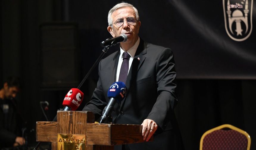Mansur Yavaş: Başkentimiz Ankara, Resmi Dilimiz Türkçe Olarak İstiklal Marşımızı Bağıra Bağıra Söylemeye Devam Edeceğiz