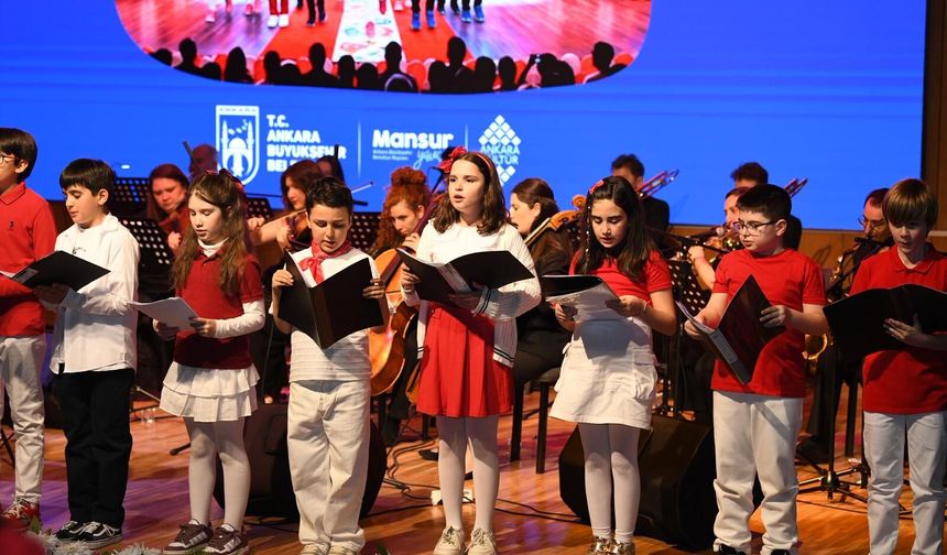 Ankara Büyükşehir Belediyesi, 23 Nisan Etkinlikleriyle Çocukların Sevincine Ortak Oluyor