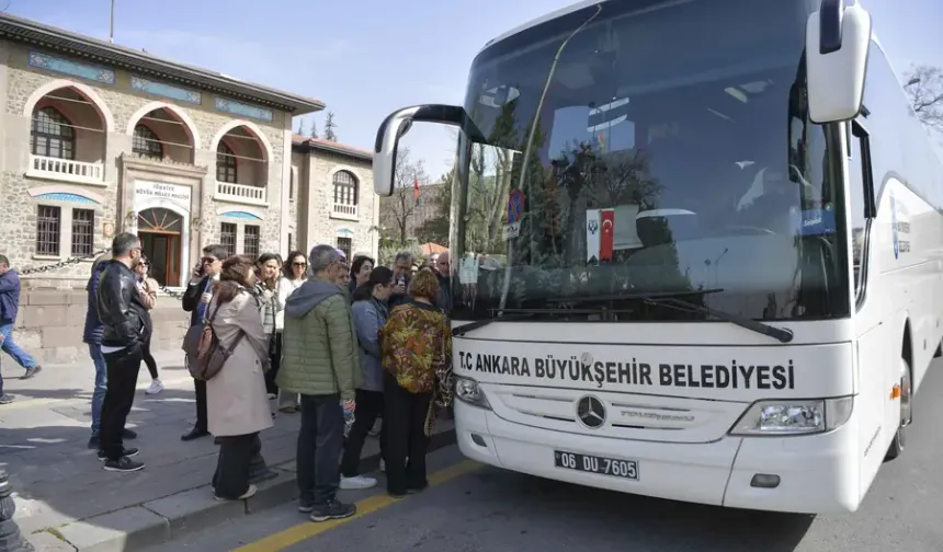 Ankara Büyükşehir Belediyesi, "Panoramik Ankara Turu"nu Başlattı