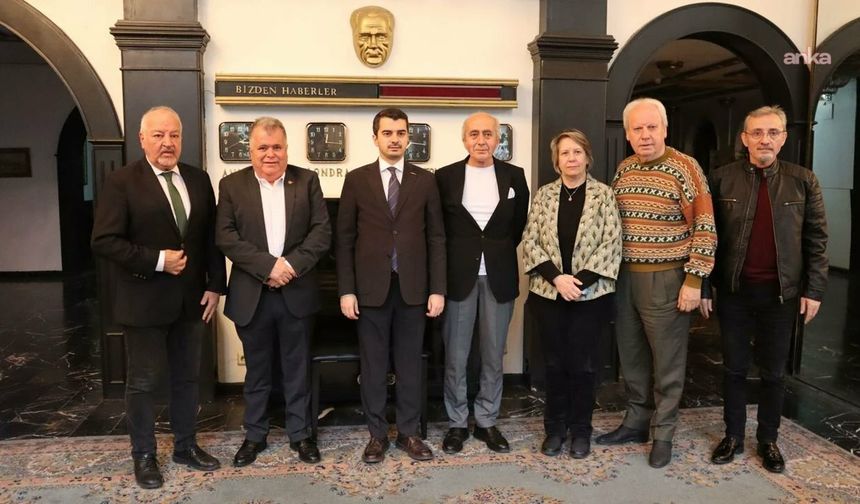 Çankaya Belediye Başkanı Hüseyin Can Güner'den Gazeteciler Cemiyeti'ne Ziyaret