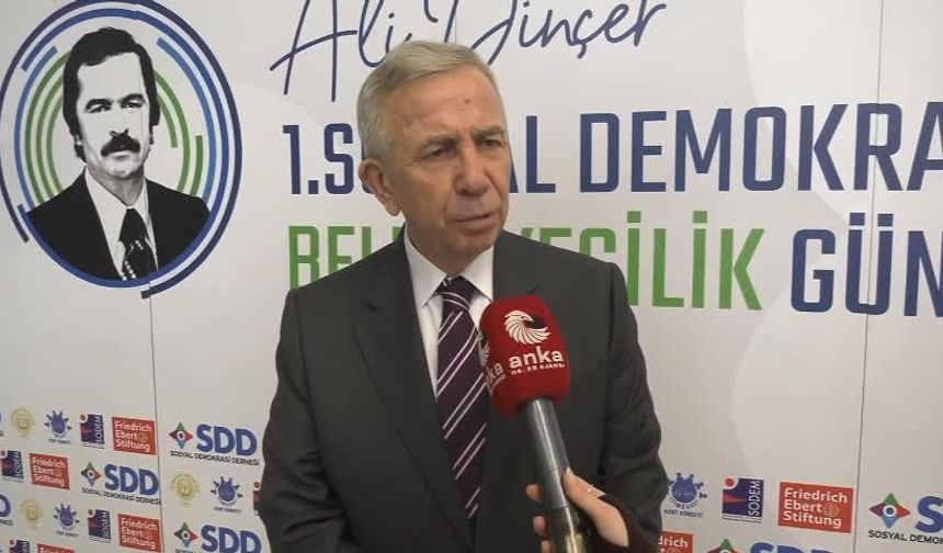 Mansur Yavaş'tan CHP'li Belediyelere Yönelik Operasyonlara Tepki