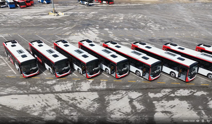 Mansur Yavaş'tan Başkente 16 Yeni Otobüs