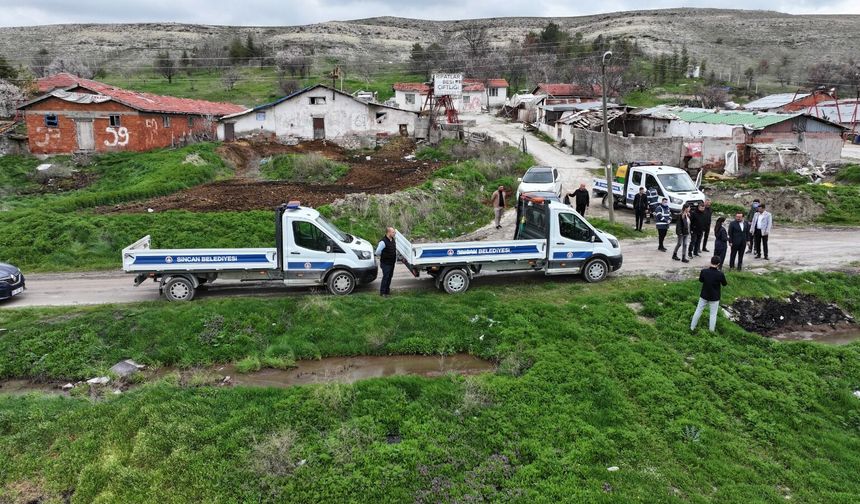 Sincan'da İlaçlama Çalışmaları Başladı