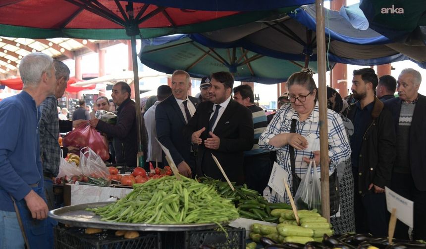 Kahramankazan Belediye Başkanı Çırpanoğlu'ndan Salı Pazarı'na Ziyaret