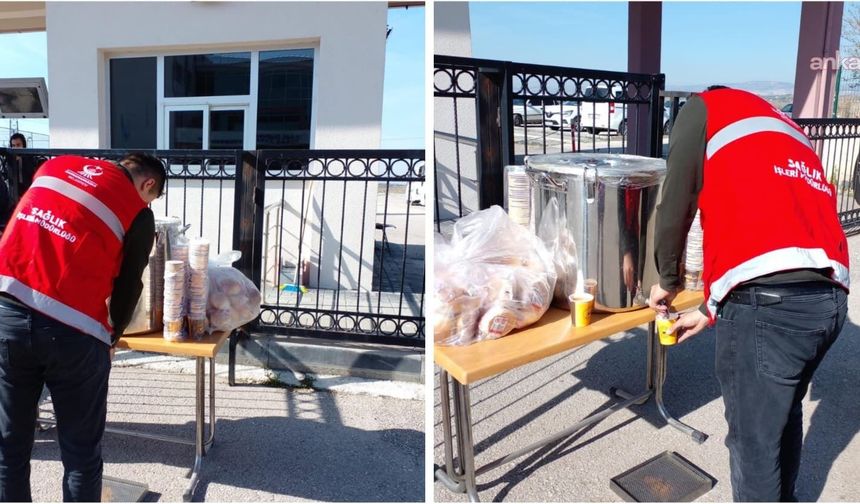 Kahramankazan’da Sınav Stresine Sıcak Çorba Molası