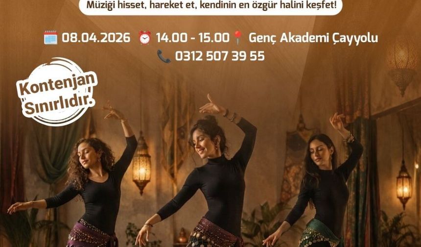 Genç Akademi Çayyolu’nda Modern Dansla Tanış