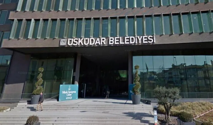 Üsküdar Belediyesi'ne Operasyon