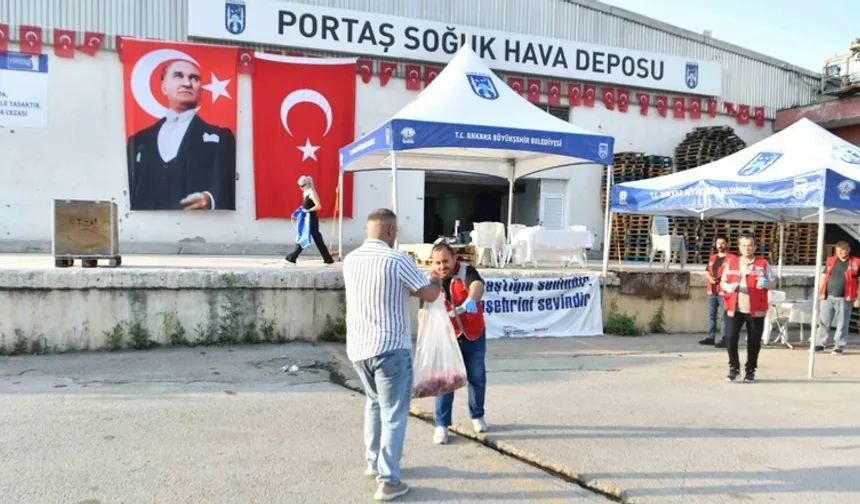 Mansur Yavaş'tan Bayramda “Paylaştığın Senindir, Hemşehrini Sevindir” Sloganıyla Et Bağışı Kampanyası
