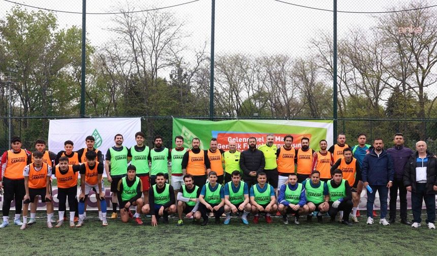 Çankaya “19 Mayıs Ödüllü Gençlik Futbol Turnuvası” Başladı