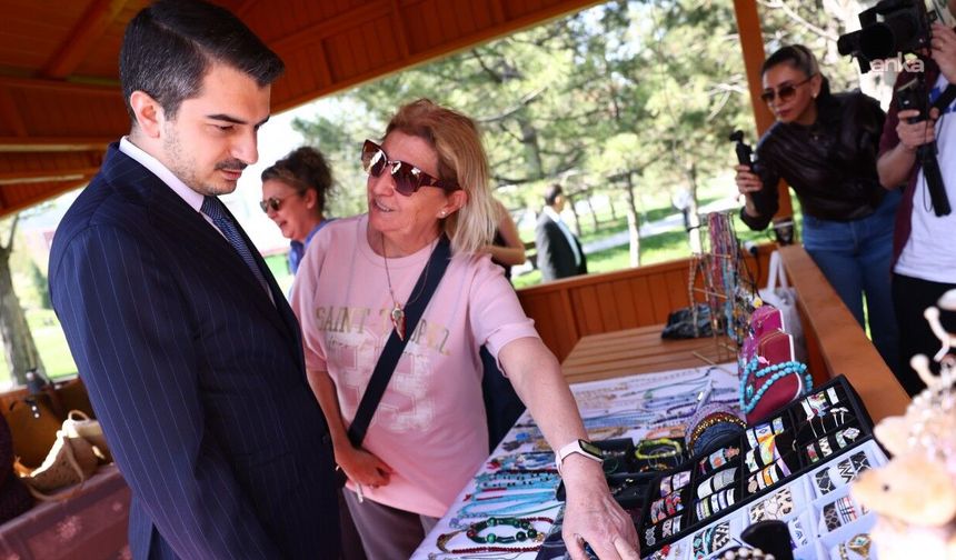 Çankaya Belediye Başkanı Güner'den Kadın Emeği Pazarı'na Ziyaret