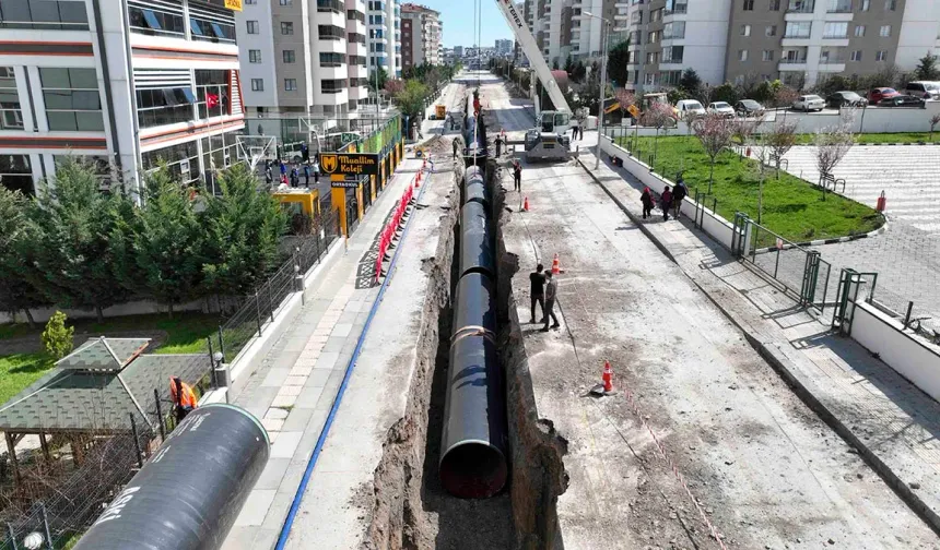 Ankara Büyükşehir Belediyesi ASKİ’den Sincan ve Etimesgut’un Su Altyapısına Çözüm