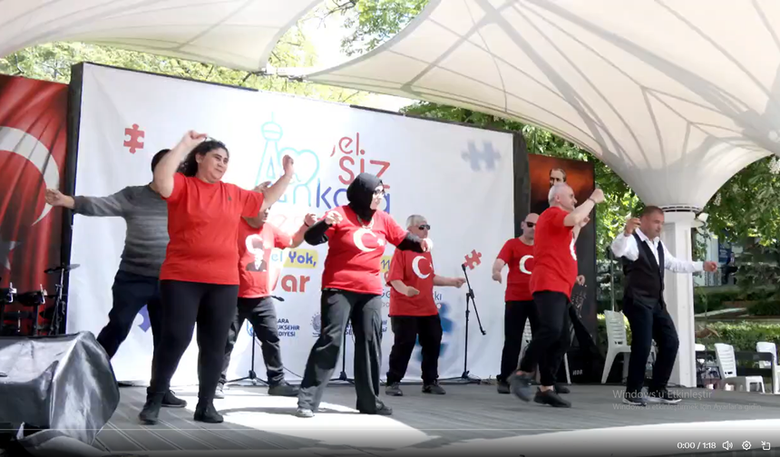 Ankara Büyükşehir Belediyesi'nin Düzenlediği “2. Engelsiz Ankara Festivali” Başladı