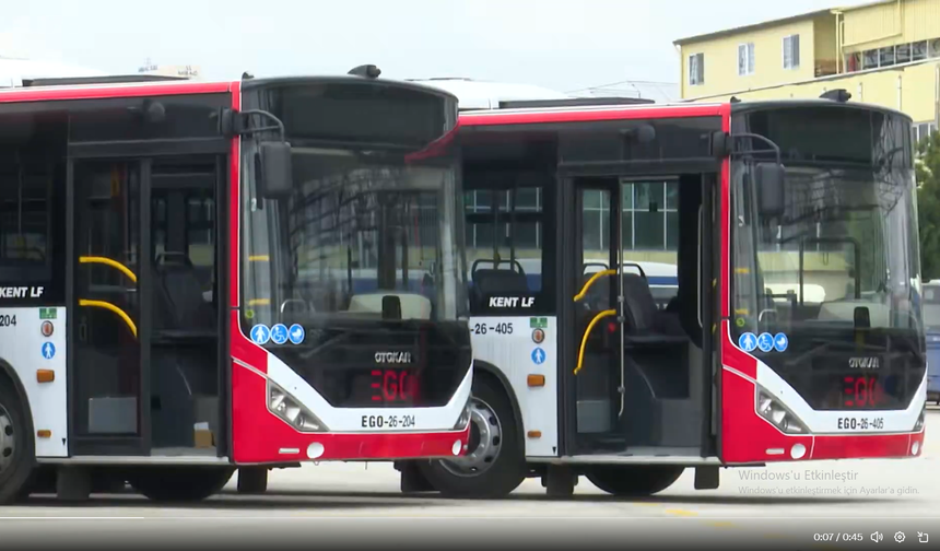 ABB Başkanı Mansur Yavaş'tan Başkent'e 10 Yeni EGO Otobüsü