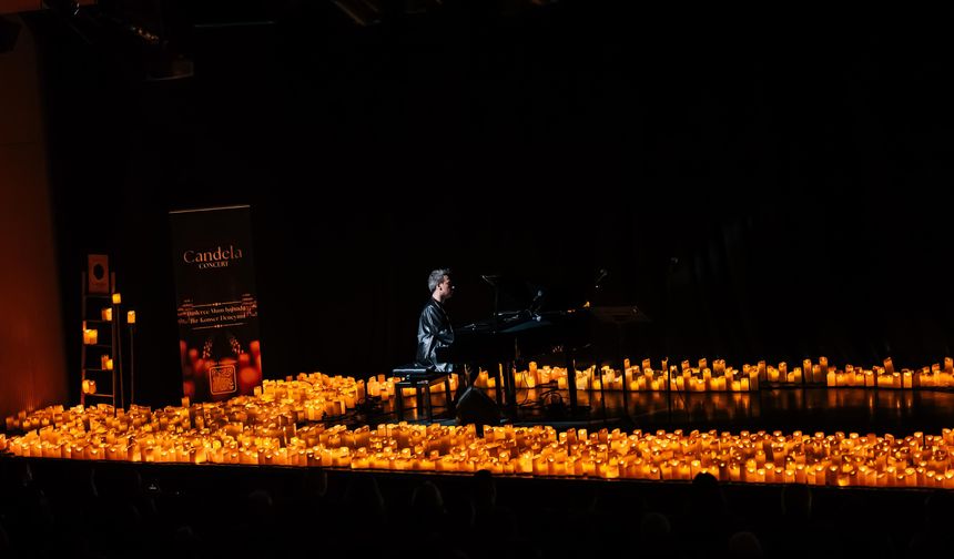 Ankara’da Notalar Candela Concert’in Işıklarıyla Yankılandı