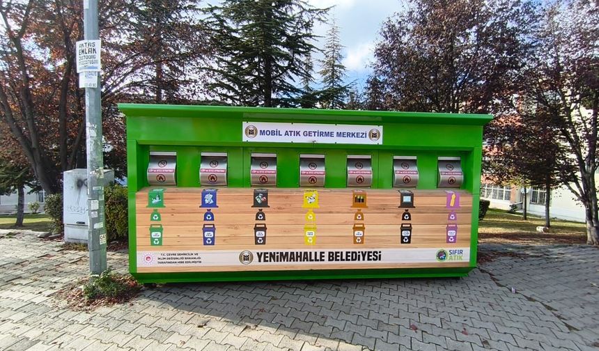 Yenimahalle Belediyesi’nden Sıfır Atıkta Güçlü Adım