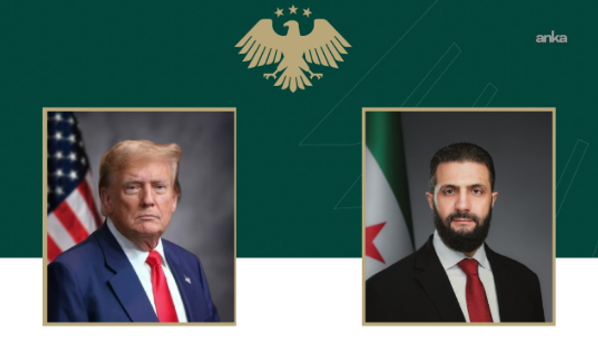 Suriye Cumhurbaşkanı Şara, ABD Başkanı Trump İle Görüştü