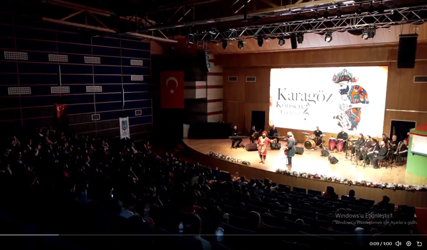 Ankara Büyükşehir Belediyesi’nin “Karagöz Konsere Gidiyor” Müzikali Sezon Finali Yaptı