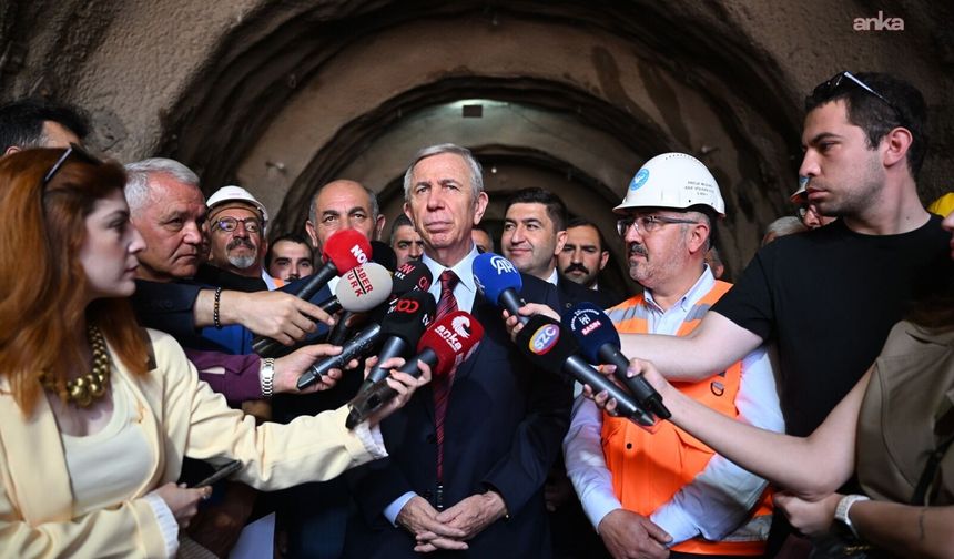 ABB Başkanı Mansur Yavaş’tan Mamak Metrosu İçin Erken Bitiş Müjdesi