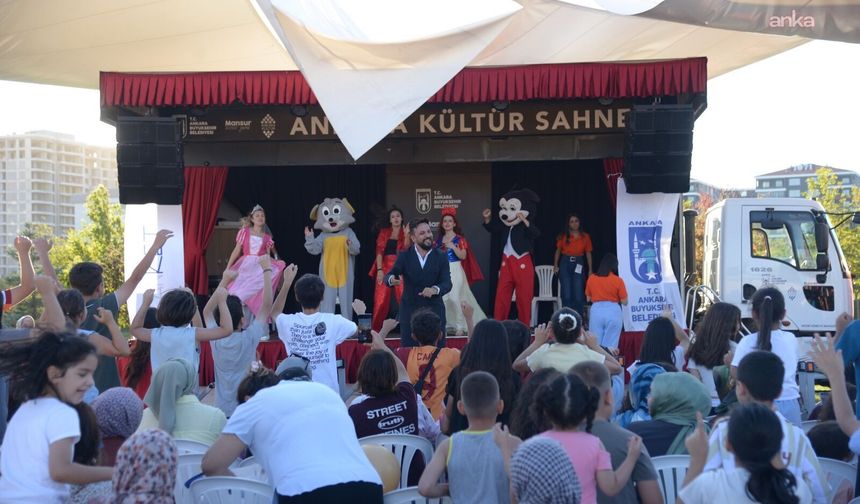 Ankara Büyükşehir Belediyesi'nden Kahramankazan'da Yaz Şenliği