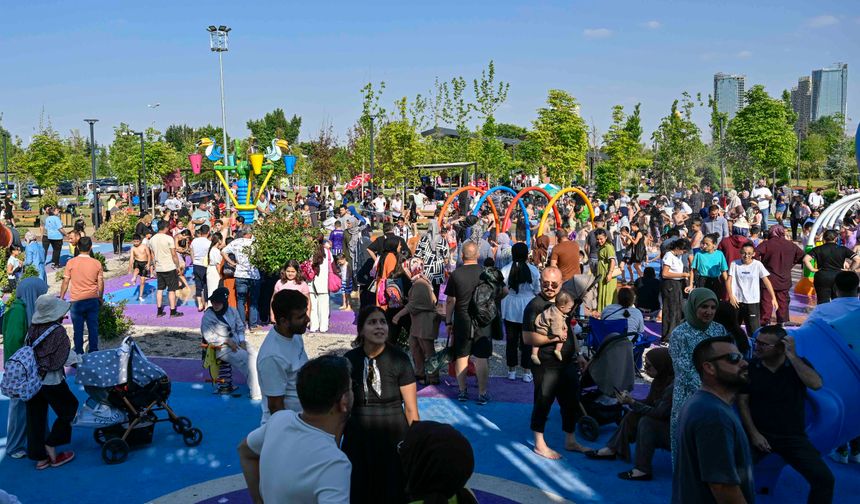 Atatürk Çocukları Doğal Yaşam Parkı, Bir Haftada 50 Bin Ziyaretçiyi Ağırladı