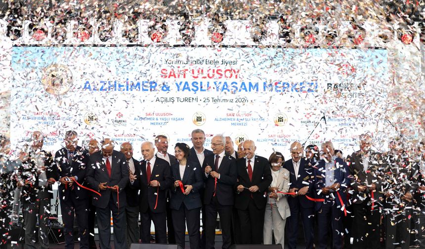 Ankara'da Sait Ulusoy Alzheimer ve Yaşlı Yaşam Merkezi Açıldı
