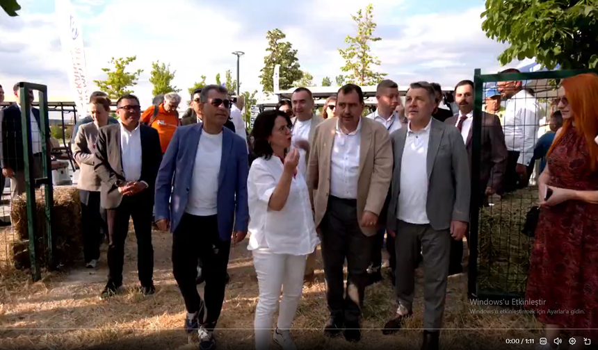 Büyükelçiler Ankara'nın Tarım Kampüsü ATA Çiftliği’ndeki Hasat Şenliği'nde Buluştu