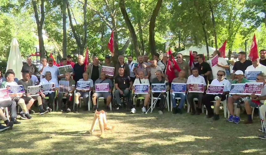 Er Şehit ve Gaziler Platformu: Dünyanın Hiçbir Yerinde Şehit Aileleri ve Gaziler Haklarını Eylem Yaparak Aramıyor