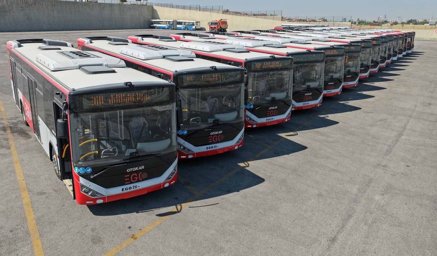 Mansur Yavaş'tan EGO Filosuna 15 Yeni Otobüs