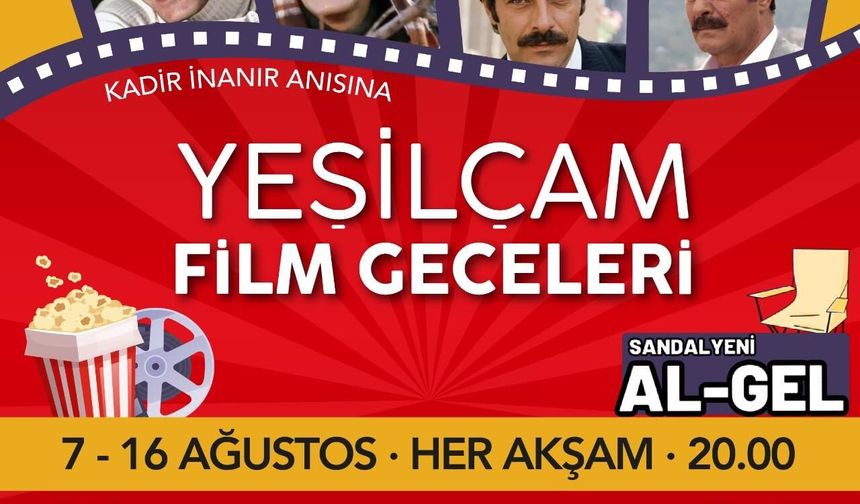 Ankara Büyükşehir Belediyesi Yeşilçam'ın Unutulmaz Filmlerini Başkentlilerle Buluşturuyor