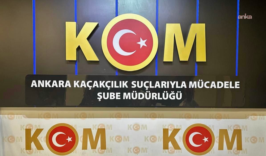 Ankara'da Sahte Ürün Operasyonu: 1 Gözaltı