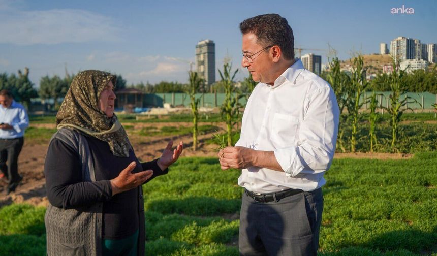 Babacan Yenimahalle'de Üreticilerle Buluştu