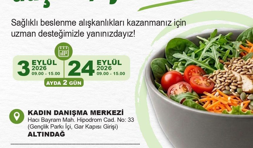 ABB Kadın Danışma Merkezi’nden Kadınlara Sağlıklı Beslenme Grupları