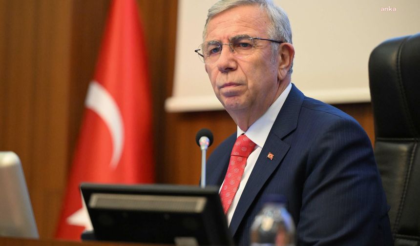 Mansur Yavaş'tan Çayırhan'daki Maden Kazasına İlişkin Başsağlığı Mesajı