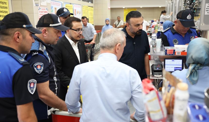 Sincan'da Marketler Denetleniyor
