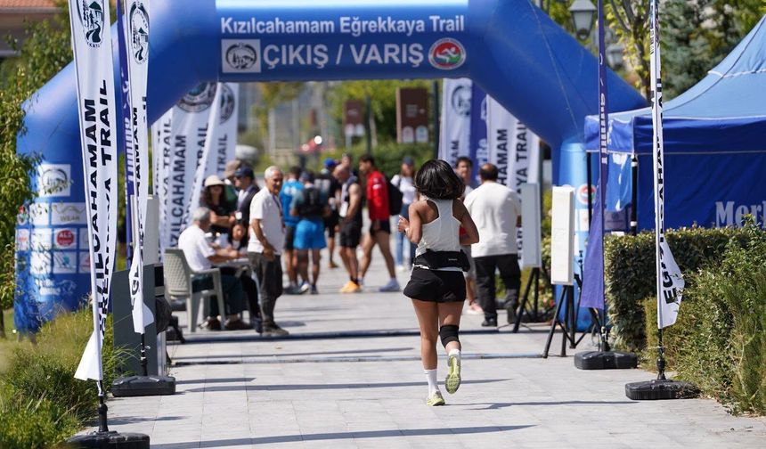Kızılcahamam Eğrekkaya Trail Maratonu Sona Erdi