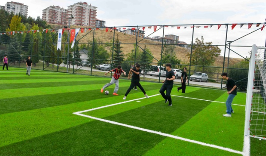 Ankara Büyükşehir Belediyesi, Pursaklar'da Çocukları Sporla Buluşturuyor