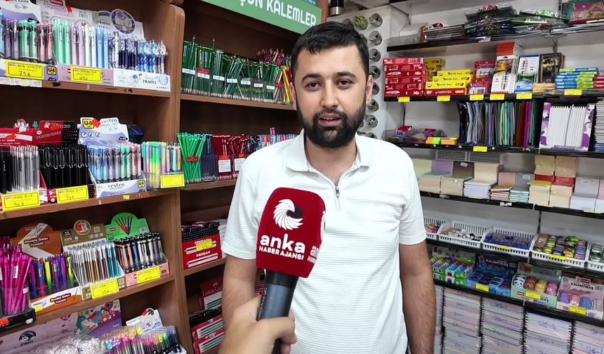 Ankara Polatlı'da Kırtasiye Esnafı Dertli