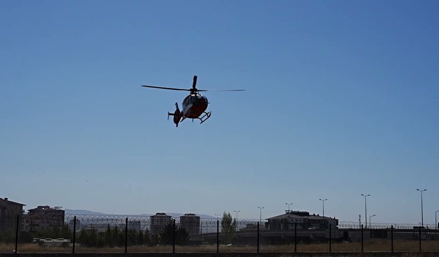 Kırıkkale'de Sağlık Durumları Ağırlaşan İki Çocuk, Hava Ambulansıyla Ankara'ya Sevk Edildi