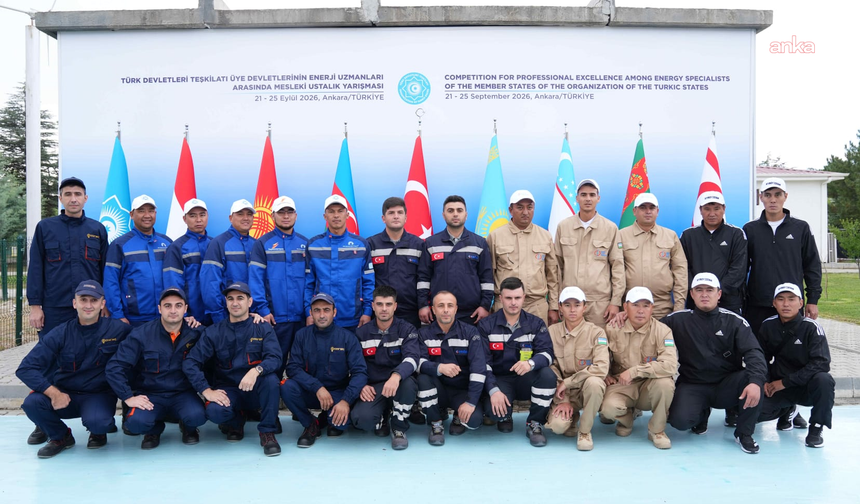 Türk Devletleri Teşkilatı Ülkelerinin Genç Elektrikçileri Ankara'da Yarıştı