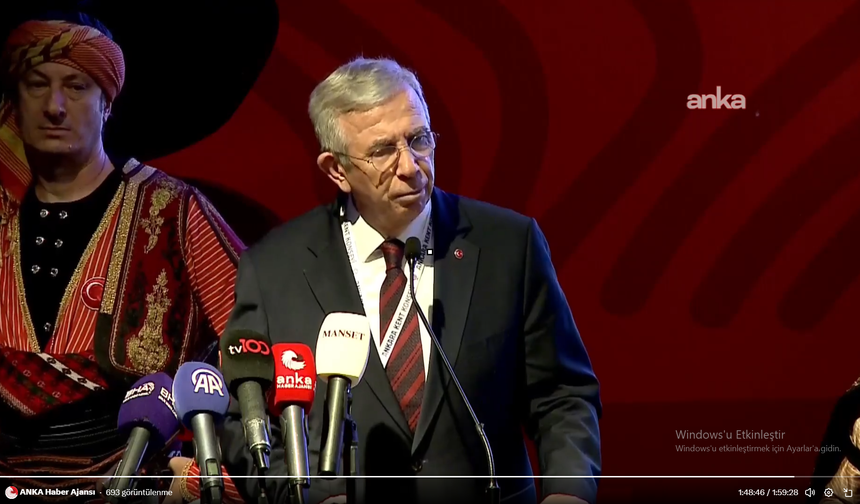Ankara Kent Konseyi'nin 7. Olağan Genel Kurulu... Mansur Yavaş: "Bu Ülkeyi Yönetenlerle Görüşmeyeceksek..."