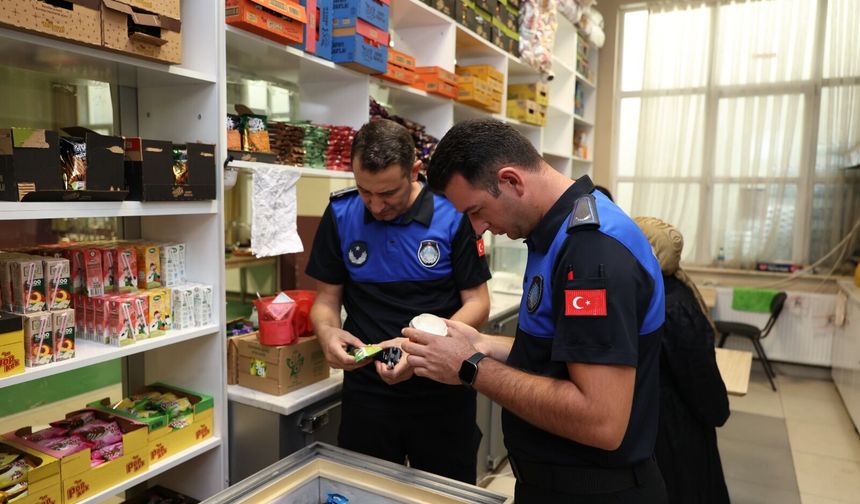 Pursaklar'da Okul Kantinlerine Sıkı Denetim