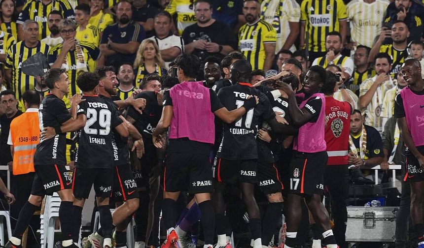 Kadıköy'de Kartal Kanatlandı! Derbide Kazanan Beşiktaş
