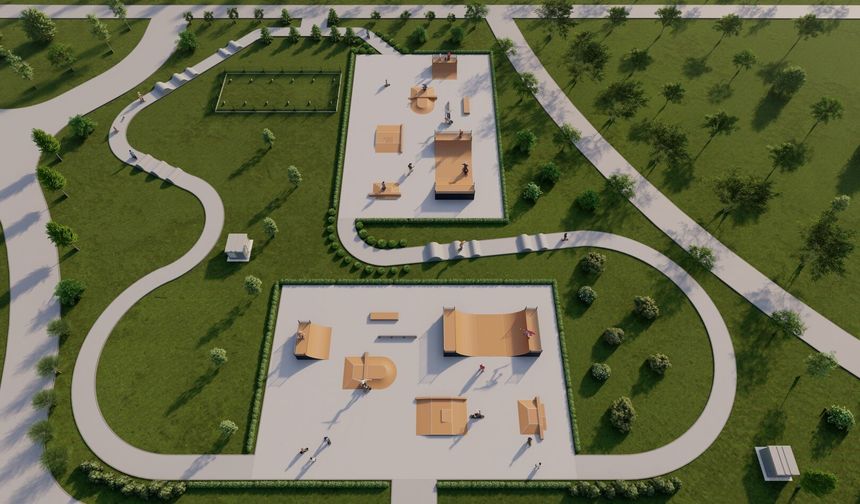 Sincan Park'a Kaykay Pisti Geliyor