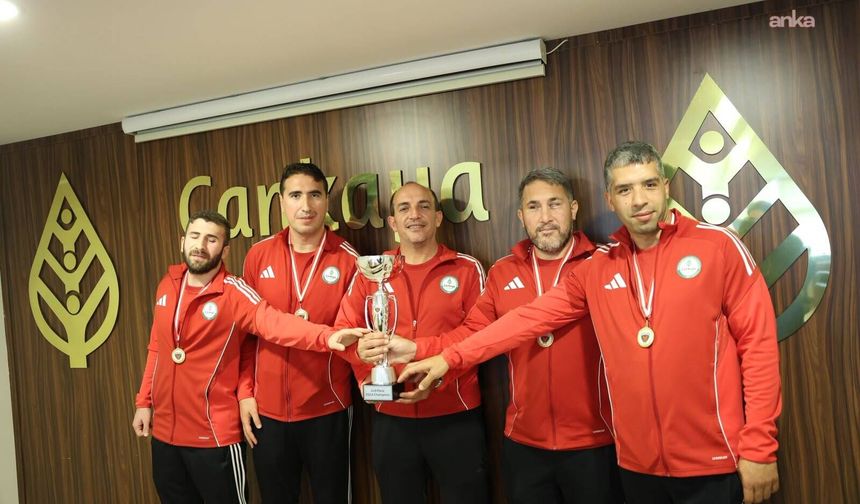 Çankaya Belediyesi Görme Engelliler Spor Kulübü'nden Avrupa İkinciliği